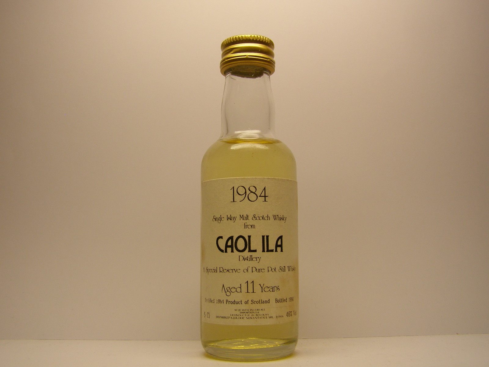 SIMSW 11yo 1984-1996 5Cl 46%Vol